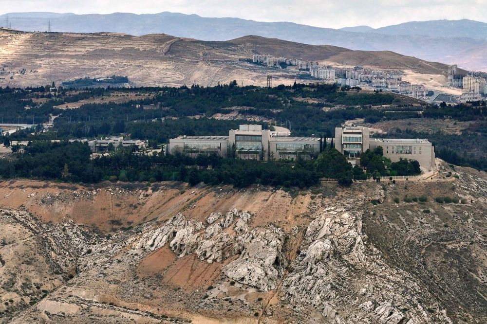 Israeli airstrikes pound Syria’s military sites as tensions escalate with Druze minority This aerial photo shows the Syrian presidential palace in Damascus' Mount Qasyoun on May 2, 2025. Israel said it carried out an air strike near Syria's presidential palace in Damascus on May 2, warning the country's new Islamist rulers against targeting the Druze minority. — AFP pic