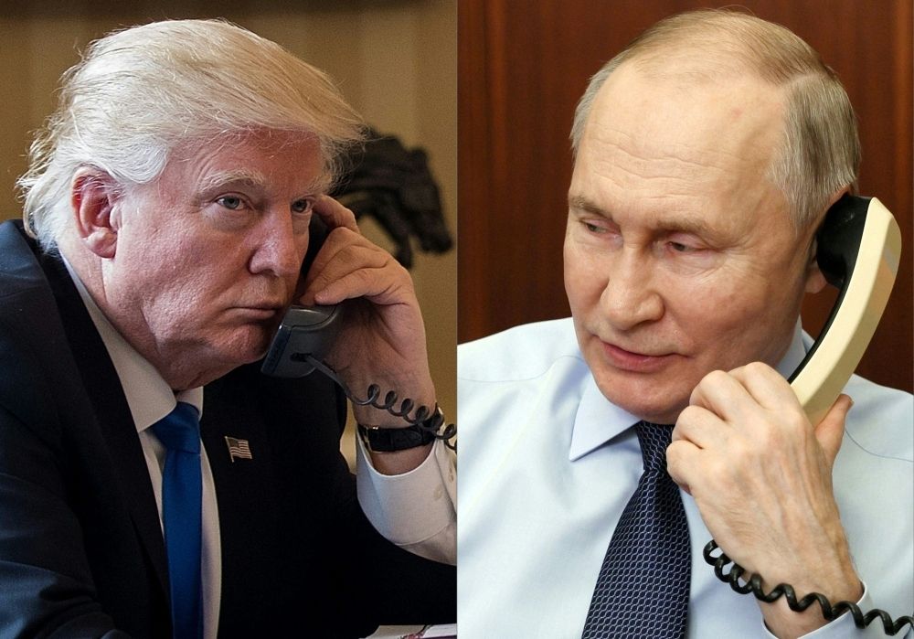 Trump and Putin spoke again — but how often do they talk, and what are they really saying about Ukraine? This combination of pictures created on May 19, 2025 shows President Donald Trump (left) on the phone on January 28, 2017 in Washington, and Russia's President Vladimir Putin (right) on the phone Moscow on December 27, 2023. — AFP pic