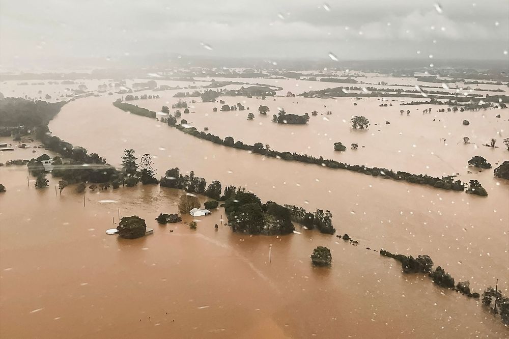 Torrential rain triggers flash floods as Australia’s worst in years leave communities cut off, 50,000 warned to evacuate This handout photo taken on May 21, 2025 and released on May 22 by the New South Wales (NSW) Police Force shows an aerial view from a police helicopter of flooded areas near the NSW town of Taree. Torrential rain lashed eastern Australia on May 22, triggering heavy flooding that state Premier Chris Minns said left one person dead and nearly 50,000 stranded. — New South Wales Police Force handout/AFP pic