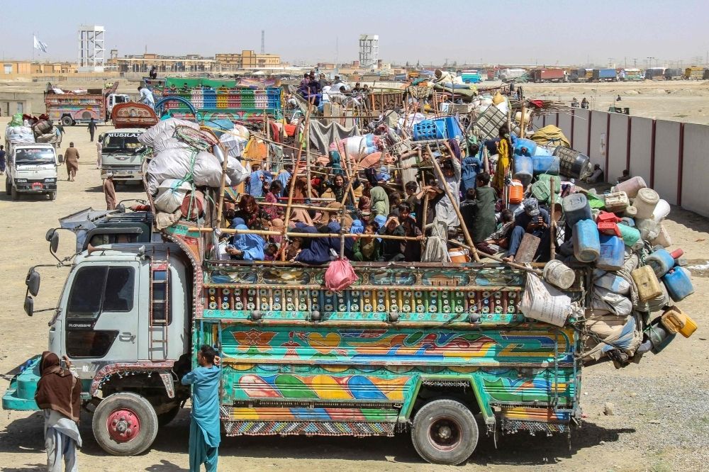 Homeland insecurity: Expelled Afghans risk reentry to Pakistan to escape Taliban rule A truck filled with Afghan refugees and loaded with their belongings waits to depart for Afghanistan at a holding centre near the Pakistan-Afghanistan border in Chaman on April 11, 2025. Pakistan says it has expelled more than a million Afghans in the past two years, yet many have quickly attempted to return — preferring to take their chances dodging the law than struggle for existence in a homeland some had never even seen before. — AFP pic