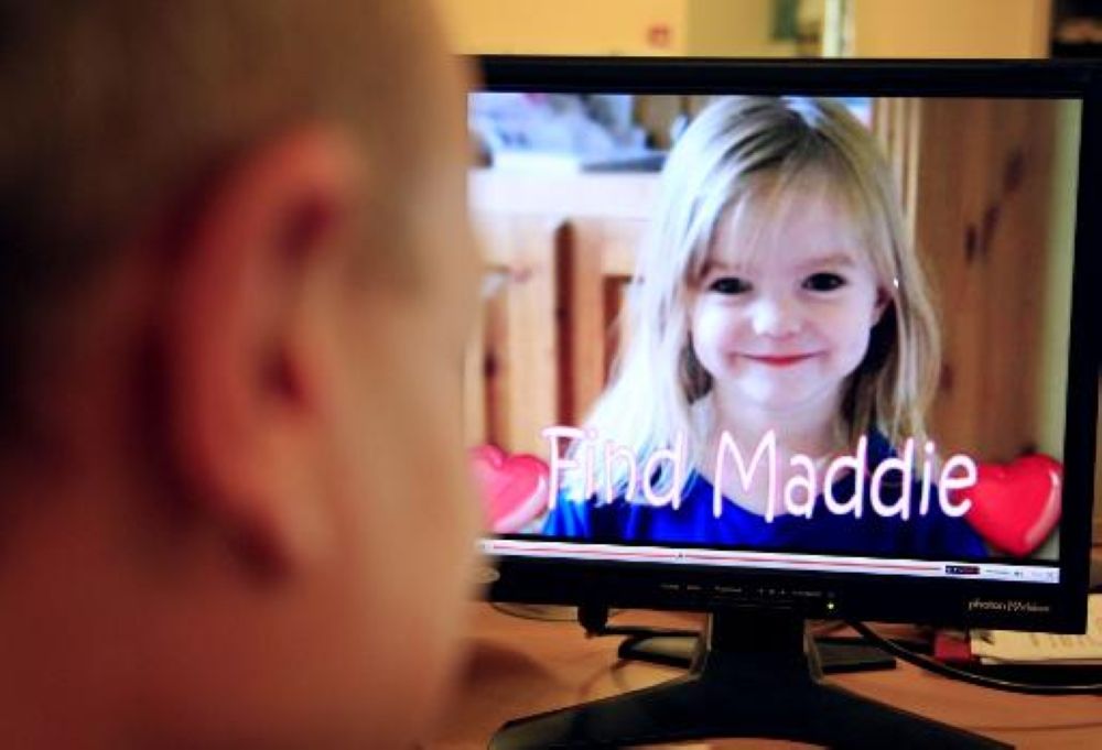 Madeleine McCann vanished from a holiday apartment in Portugal in 2007. — AFP pic Madeleine McCann vanished from a holiday apartment in Portugal in 2007. — AFP pic
