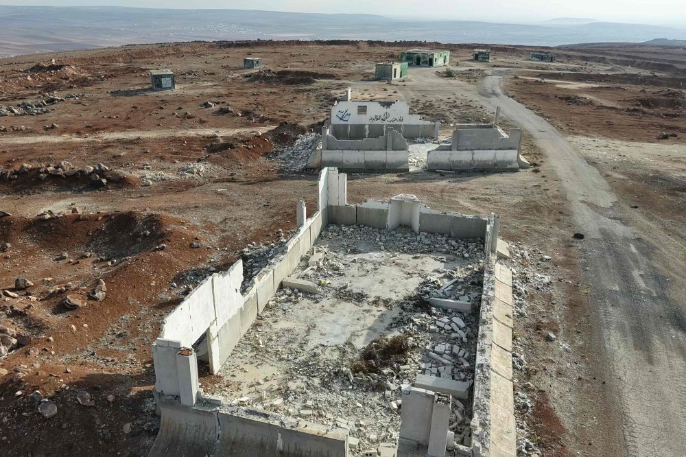 This aerial picture shows an abandoned military base, once considered to be the largest Iranian military base in Syria, on the southern outskirts of Aleppo, in the Jabal Azzan area on December 4, 2025. — AFP pic This aerial picture shows an abandoned military base, once considered to be the largest Iranian military base in Syria, on the southern outskirts of Aleppo, in the Jabal Azzan area on December 4, 2025. — AFP pic