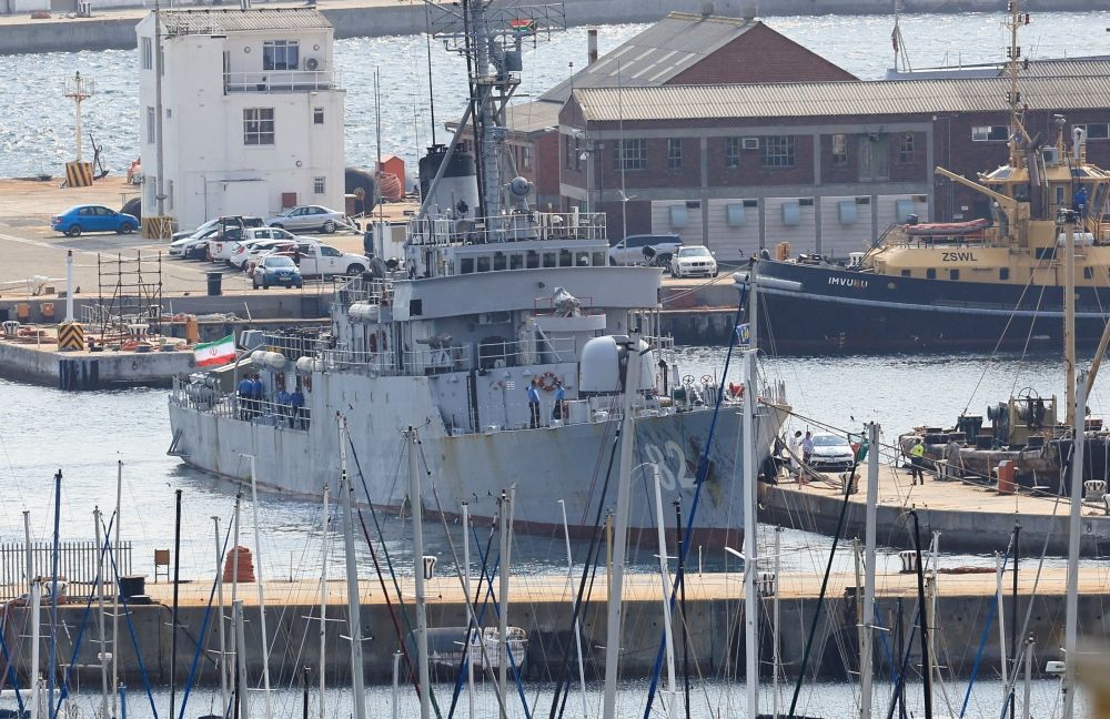 An Iranian vessel is seen at the Simon's Town Naval base ahead of the Brics Plus countries which include China, Russia and Iran for a joint naval exercises in South Africa's, in Cape Town, South Africa, January 9, 2026. — Reuters pic An Iranian vessel is seen at the Simon's Town Naval base ahead of the Brics Plus countries which include China, Russia and Iran for a joint naval exercises in South Africa's, in Cape Town, South Africa, January 9, 2026. — Reuters pic
