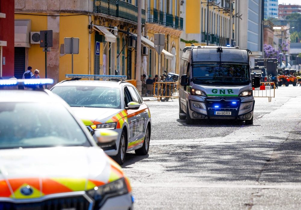 French mother accused of abandoning blindfolded sons on roadside in Portugal returns to court for questioning A vehicle of the National Gendarmerie of Portugal (GNR) with Marine R. and Marc B. (not pictured) suspected of abandoning two children, arrives to the Setubal courthouse in Setubal, Portugal May 23, 2026. — AFP pic