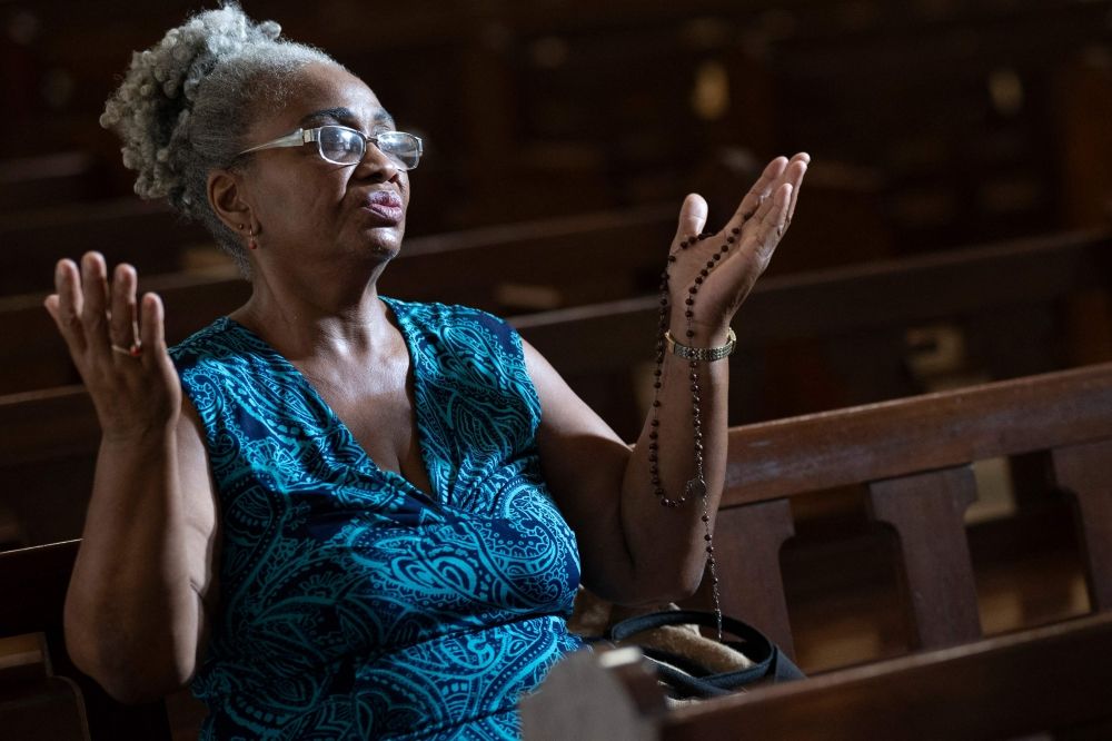 A woman prays before a Mass at the chapel of the Santa Teresa and San Jose Convent in the Vedado neighbourhood of Havana, Cuba on June 14, 2026. — AFP pic A woman prays before a Mass at the chapel of the Santa Teresa and San Jose Convent in the Vedado neighbourhood of Havana, Cuba on June 14, 2026. — AFP pic