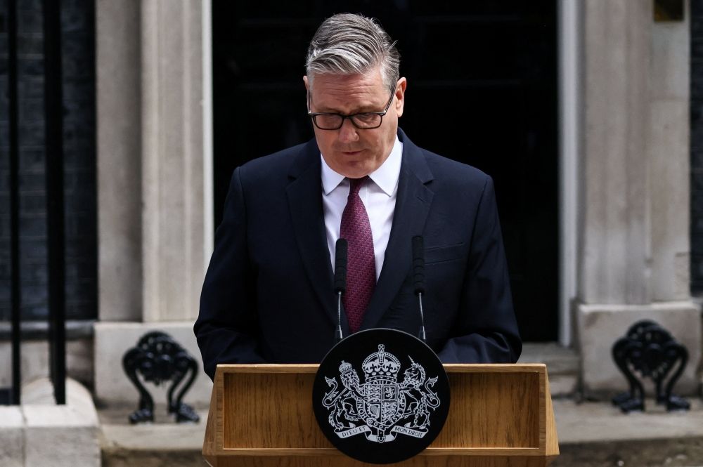 British Prime Minister Keir Starmer announces the timeline for his resignation outside 10 Downing Street in London, Britain on June 22, 2026, following Andy Burnham’s decisive victory in the Makerfield by-election last week. — Reuters pic British Prime Minister Keir Starmer announces the timeline for his resignation outside 10 Downing Street in London, Britain on June 22, 2026, following Andy Burnham’s decisive victory in the Makerfield by-election last week. — Reuters pic