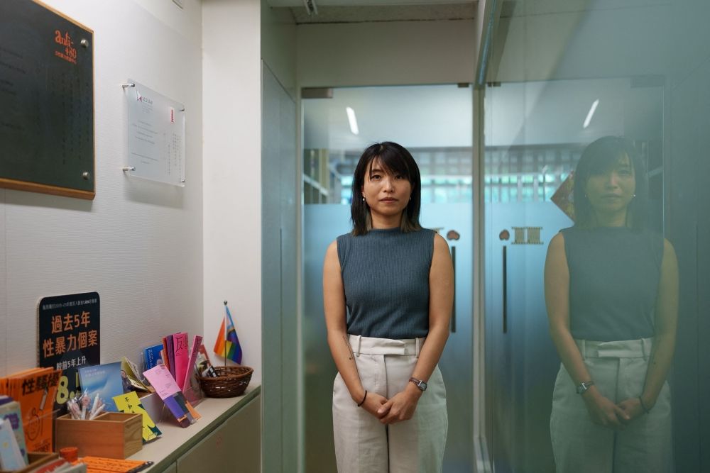 Cheryl Yip, an advocacy officer for the Association Concerning Sexual Violence Against Women, poses for a photo at the organisation’s office in Hong Kong on June 22, 2026. — AFP pic Cheryl Yip, an advocacy officer for the Association Concerning Sexual Violence Against Women, poses for a photo at the organisation’s office in Hong Kong on June 22, 2026. — AFP pic