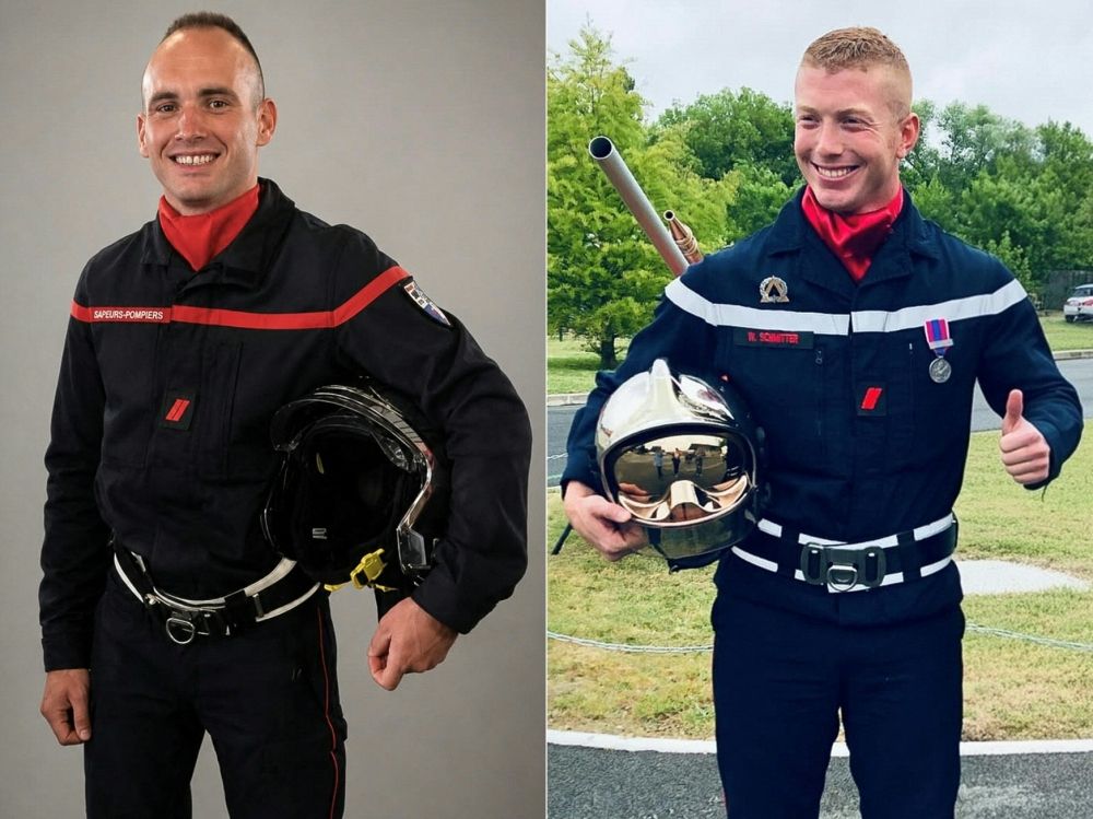 Firefighters Corporal Anthony Bertome (left) and Corporal Wilfried Schmitter, died while responding to a wildfire near Bordeaux, France, on July 21, 2026. — Handout pic by SDIS 33 Fire and Rescue Service via AFP Firefighters Corporal Anthony Bertome (left) and Corporal Wilfried Schmitter, died while responding to a wildfire near Bordeaux, France, on July 21, 2026. — Handout pic by SDIS 33 Fire and Rescue Service via AFP