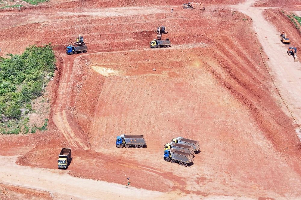 This aerial photograph taken on September 7, 2026 shows Google’s AI and data centre hub construction site at Tarluvada village near Visakhapatnam in India’s Andhra Pradesh state. — AFP pic This aerial photograph taken on September 7, 2026 shows Google’s AI and data centre hub construction site at Tarluvada village near Visakhapatnam in India’s Andhra Pradesh state. — AFP pic