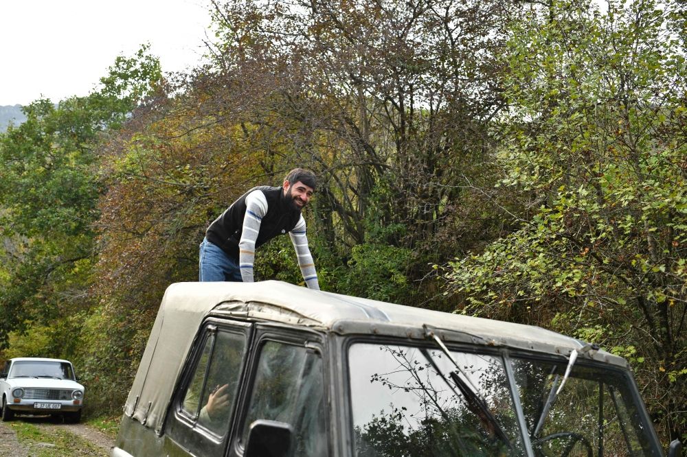 Muraz Arzumanyan rides on a car in the vicinity of the village of Srashen in Armenia’s Shikahogh nature reserve October 22, 2026. — AFP pic Muraz Arzumanyan rides on a car in the vicinity of the village of Srashen in Armenia’s Shikahogh nature reserve October 22, 2026. — AFP pic