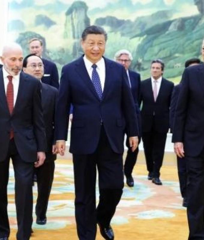 China’s Xi meets American CEOs to boost confidence in world’s second largest economy