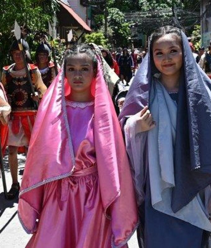 Marathon singing, vigils and pre-dawn processions as Filipinos celebrate Holy Week