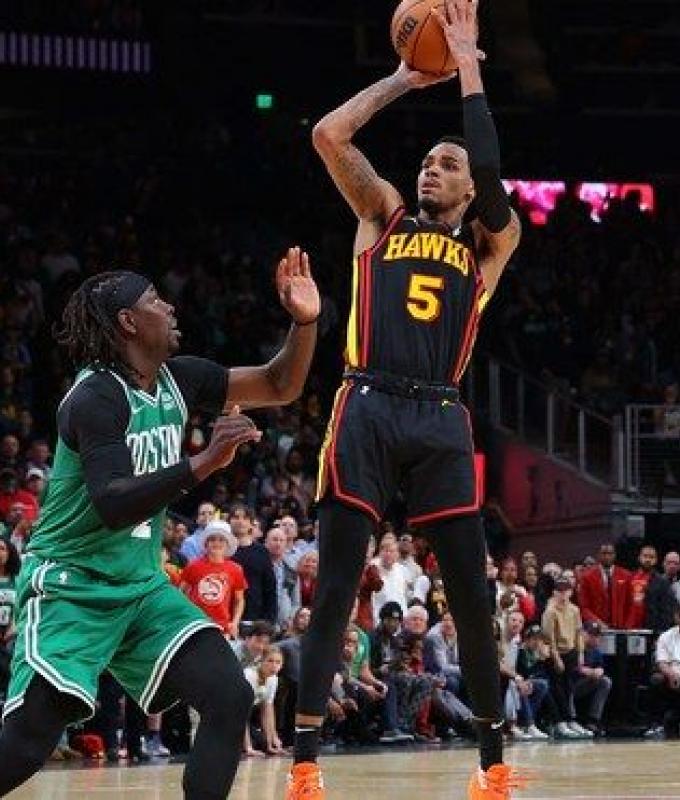 Hawks hold off Celtics in NBA overtime thriller