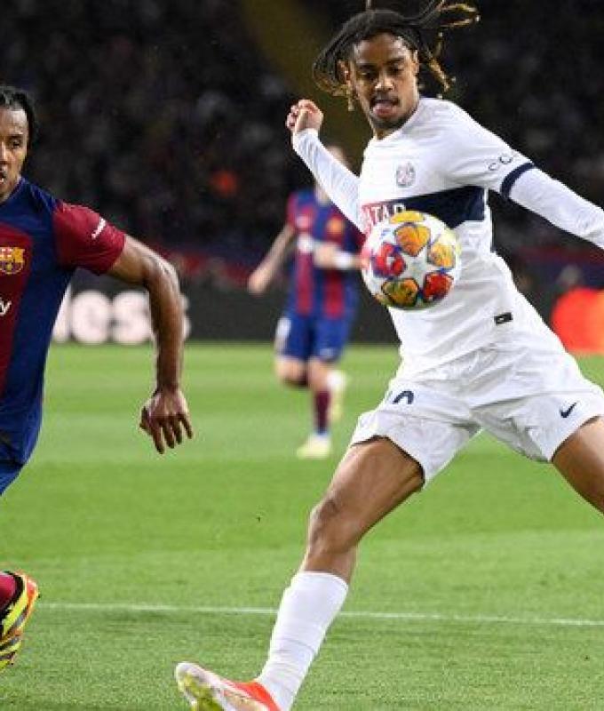 Mbappe’s PSG punish 10-man Barca to reach Champions League semis