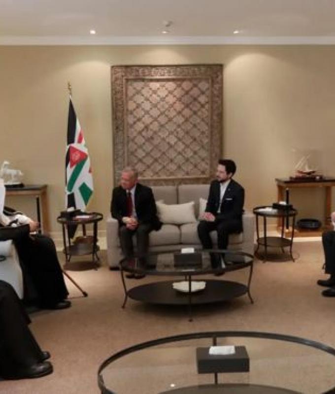 Saudi Shoura Council speaker meets king of Jordan in Amman