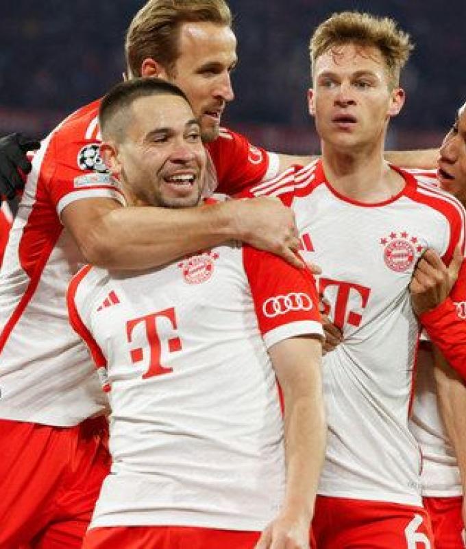 Kimmich header powers Bayern Munich past Arsenal and into Champions League final four