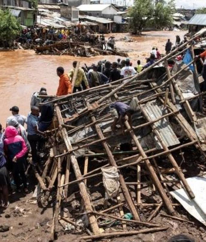 At least 32 dead as flash floods sweep through half of Kenya