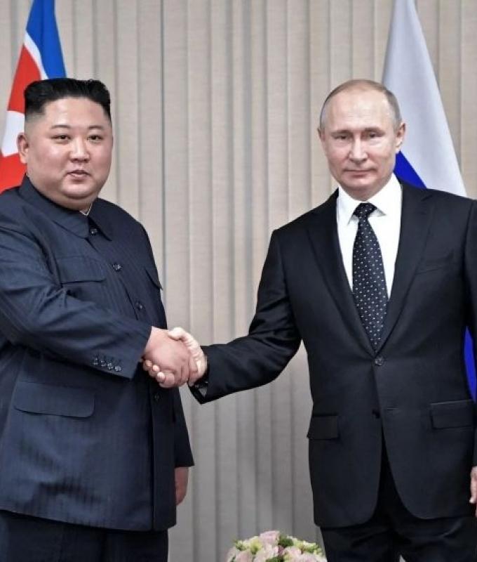 North Korea’s Kim Jong Un hails ‘dearest friend’ Vladimir Putin in New Year message