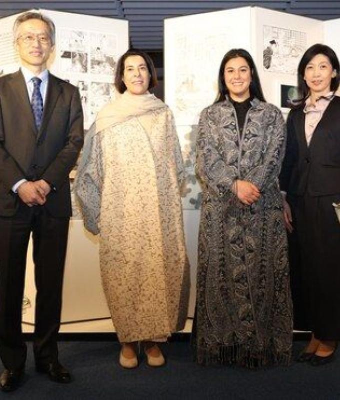 Japan ambassador attends manga exhibition in Riyadh