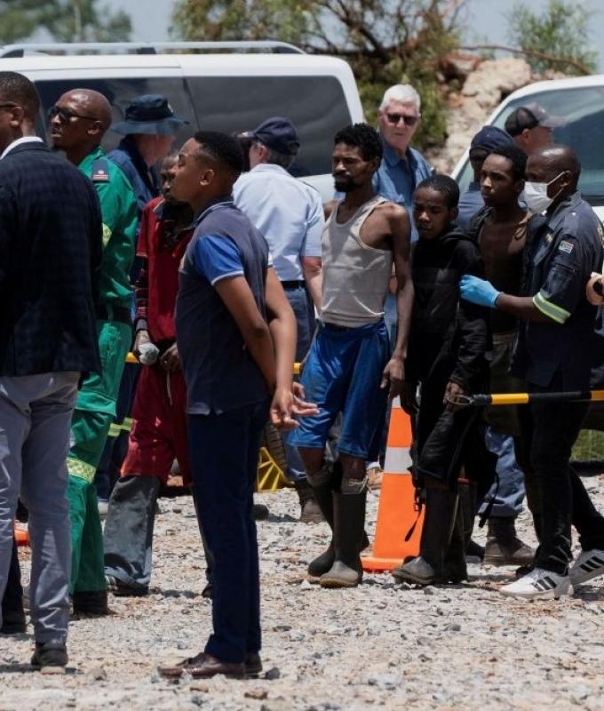 Body count from South African mine siege rises to 60