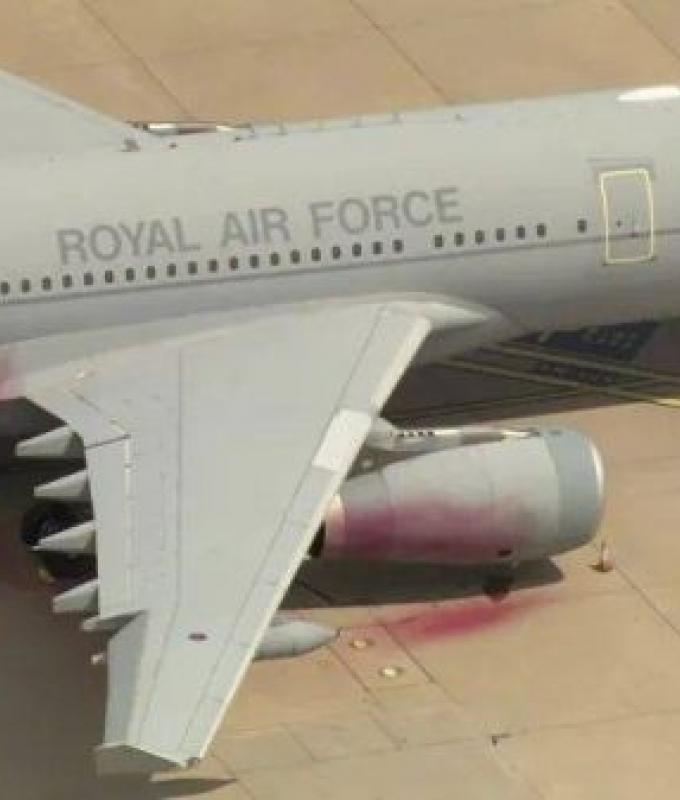 Pro-Palestinian activists break into RAF airbase