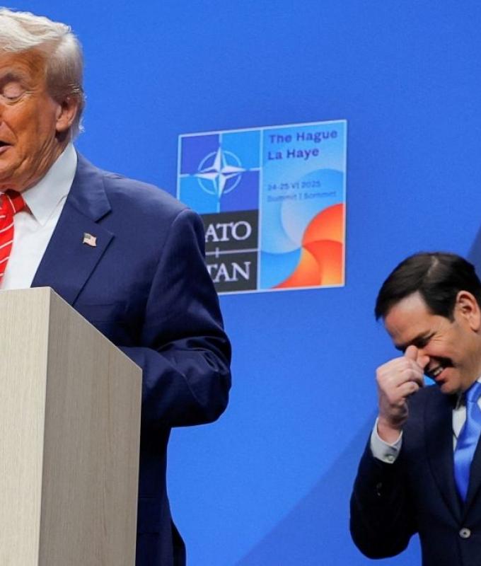 ‘Daddy’s home’: Love-bombed in The Hague, Trump basks in Nato flattery