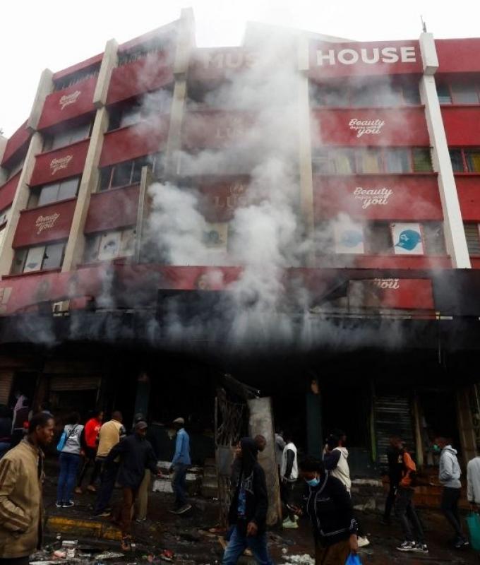 Kenya government slams deadly unrest as ‘terrorism disguised as dissent’