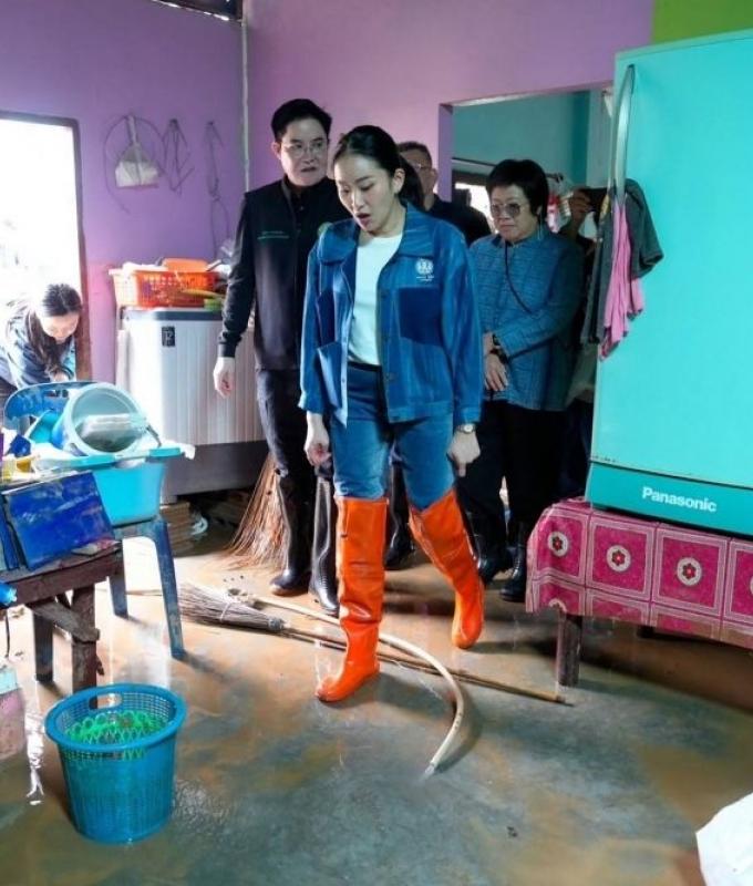 Thai PM Paetongtarn visits flood-hit Chiang Rai as army evacuates thousands amid rising monsoon threat