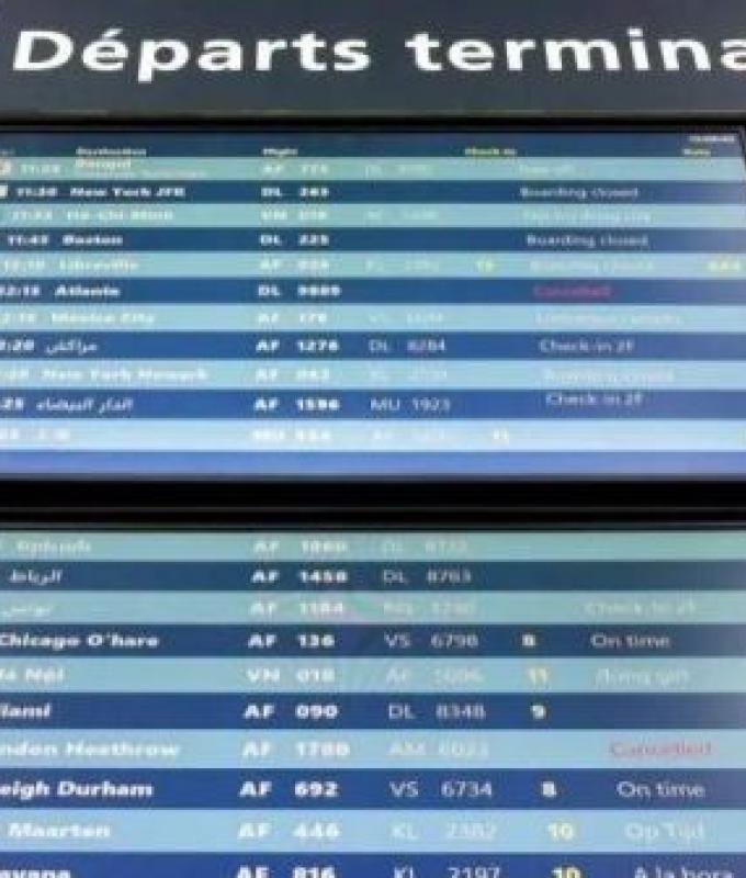 Ryanair cancels flights for 30,000 passengers due to French strike