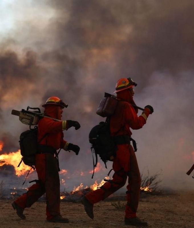 California’s biggest fire this year forces evacuations as Trump slashes federal disaster response funding