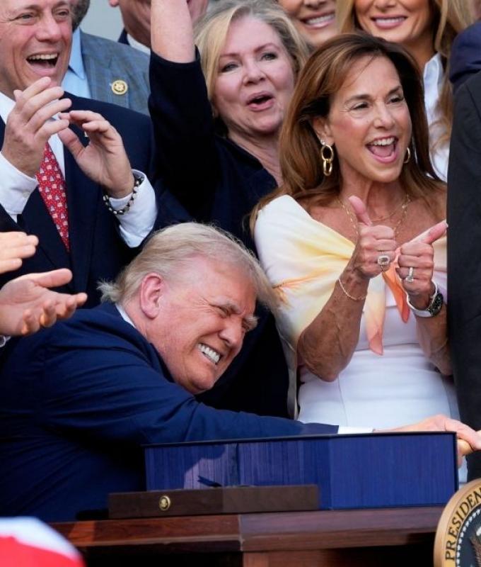 Trump signs sweeping US tax and spending cuts into law amidst Fourth of July spectacle