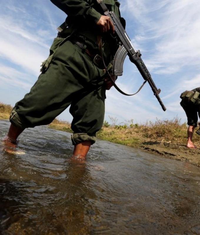 Myanmar air strike kills 22, including children, at monastery sheltering displaced civilians