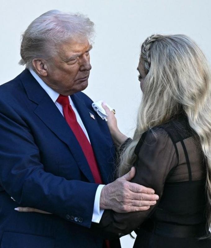 Trump hails ‘martyr’ Charlie Kirk at posthumous medal ceremony