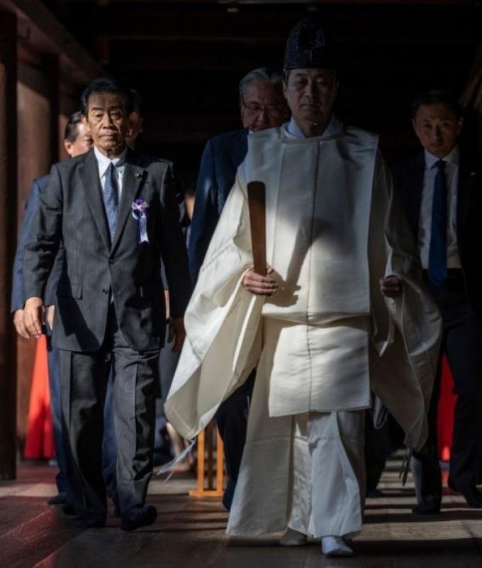 Japan’s would-be first female PM skips Yasukuni war shrine visit to keep peace with neighbours