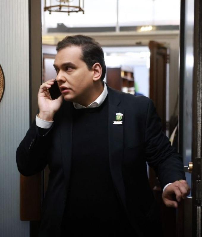Convicted former US lawmaker George Santos walks out of prison hours after Trump intervention