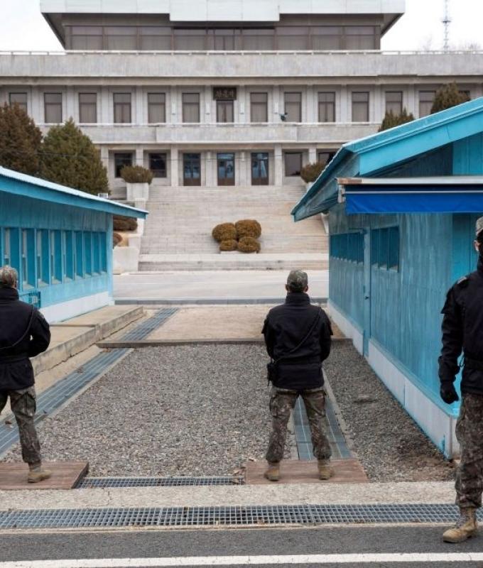 North Korean soldier defects to South Korea via DMZ, now in military custody