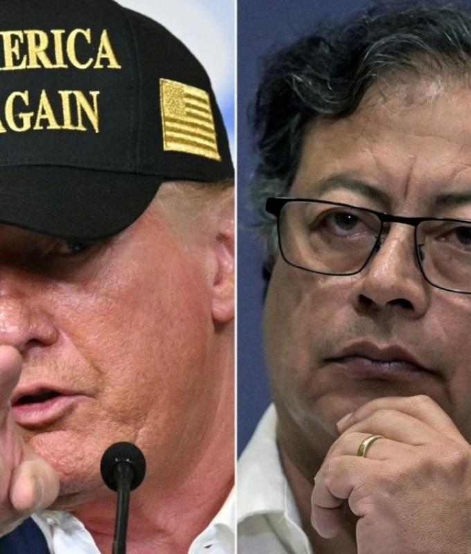 Trump halts Colombia aid over drug row as US strikes rebel-linked boat, tensions with Petro escalate
