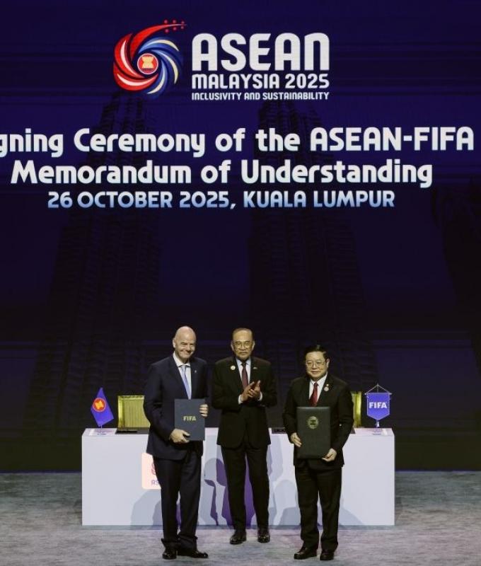 Fifa chief Infantino unveils Asean Cup at KL summit, aims to ‘unite region through football’