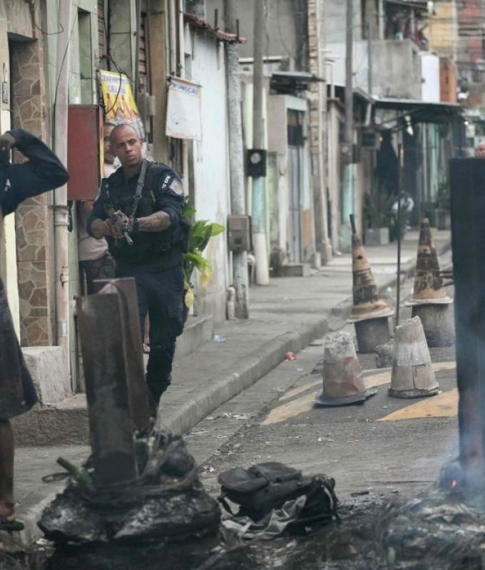 At least 64 killed as Brazil’s Rio police launch deadliest raids on drug gangs