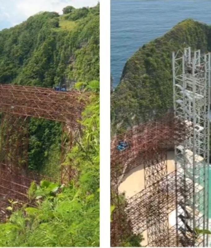 Glass lift at Bali’s ‘T-Rex Bay’ suspended for violating disaster zone rules