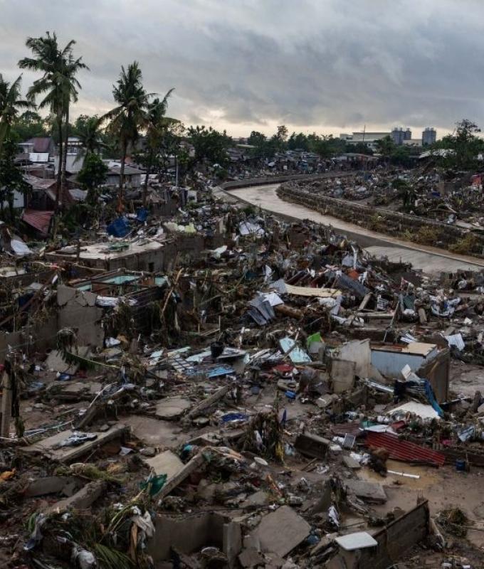 Six killed in Philippines after military helicopter on typhoon rescue mission crashes