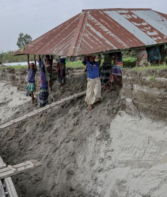 Swallowed by the river: Bangladesh’s endless struggle against climate erosion