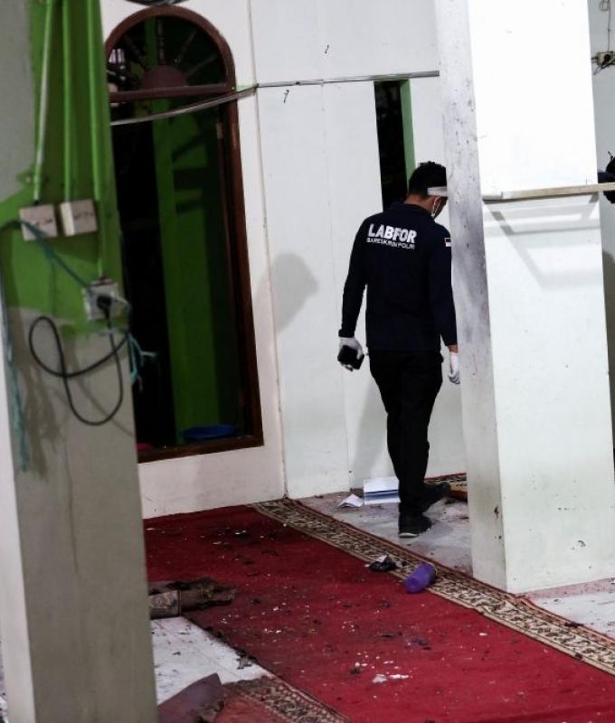 Jakarta mosque blasts likely driven by personal motive, not religion, police say