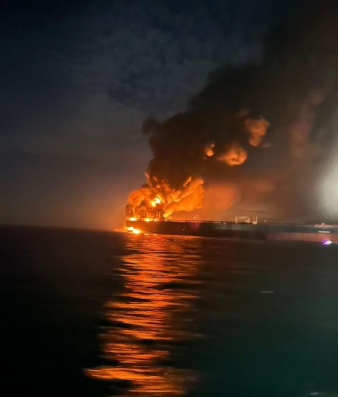 Ukrainian naval drones strike two Russian ‘shadow fleet’ oil tankers in the Black Sea