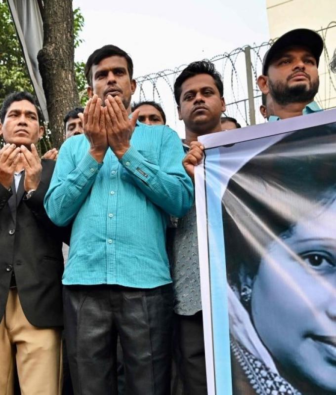 Bangladesh opposition leader Khaleda in critical condition, exiled son says his return not in his hands