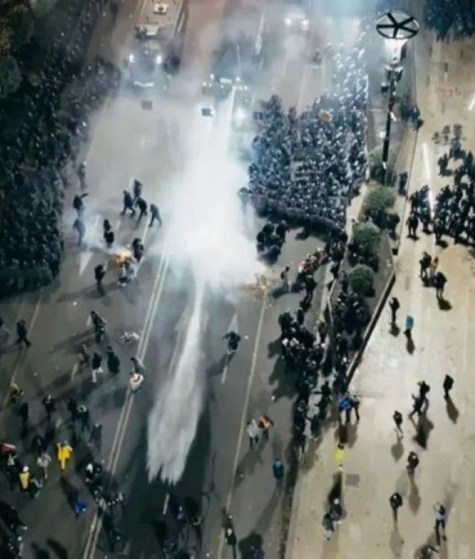 WW1 toxic compound sprayed on Georgian protesters, evidence suggests