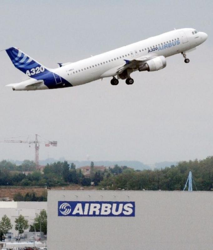 Airbus to inspect up to 628 A320 planes over metal plate quality issue