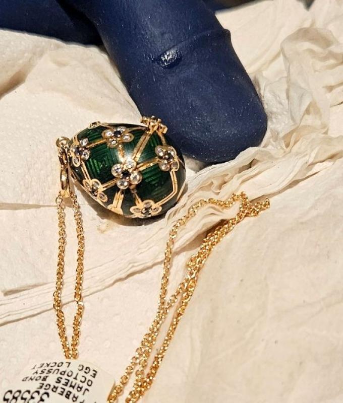 Case cracked: Faberge egg retrieved after thief swallows it
