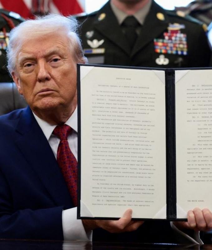 Trump signs executive order designating fentanyl a ‘weapon of mass destruction’