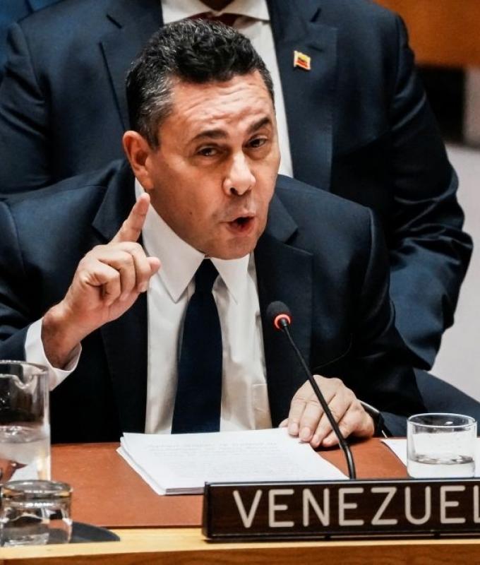Venezuela accuses US of ‘greatest extortion’ over oil vessel blockade at UN